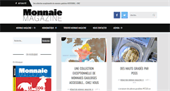 Desktop Screenshot of monnaie-magazine.com